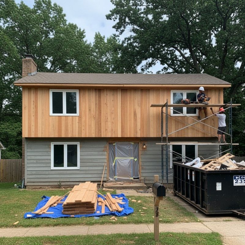 Wood Siding Replacement detail